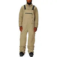 686 - Salopette de ski imper-respirante - M 20K Hot Lap Shell Bib Sage pour Homme - Taille L - Beige