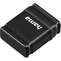 Hama Clé USB - - FlashPen Smartly - 64 Go - USB 2.0 - 10 Mo/s - Noir