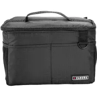 Caruba Insert Toploader L Zwart, Housse pour appareil photo, Noir