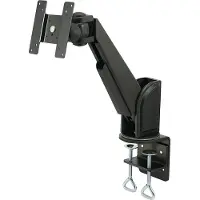 Speaka Professional Bras pour écran LCD Montage sur table (Tables, 22", 10 kg), Support de moniteur, Noir