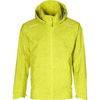 Basil Veste de pluie pour vélo hommes Skane HiVis, neon yellow