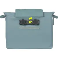 Basil Sacoche de vélo pour ordinateur portable Manhattan 12 litres 12 x 38 x 30 cm - bleu graphite