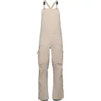 Black Diamond - Salopette de ski de randonnée - M Factor Bibs Moonstone pour Homme en Nylon - Taille S - Beige