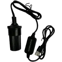 Thomson Convertisseur - - USB vers 12 V - 10 W - câble de 120 cm
