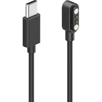Hama Câble charge pr montres intell. , av. chrge mgn. USB-C, 60cm, nr