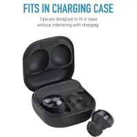 Comply Truegrip Pro TWO-210-C Samsung Brand Tracked Option Small (37-22111-20) (Samsung Galaxy Buds Pro), Pièces de rechange casque + écouteurs, Noir