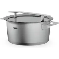 Fissler Phi Collection 24 Cm 5.1l Cooking Pot Argenté