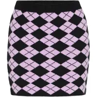 MyMo ROCKS Jupe lilas / noir