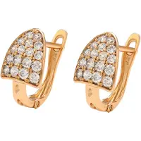 Gaya Boucles d'oreilles or / argent