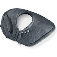 Beurer Coussin Chauffant Beurer HK 66 Cosy pour Épaules, 3 Niveaux de Température, Lavable