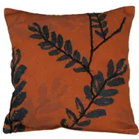 Côté Table Housses de coussins ELYAH - Marron - 45x45 cm