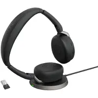 Jabra Evolve2 65 Flex - Link380c UC Stereo (Wireless Charging)