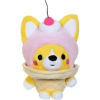 GIPSY TOYS Little Corgi Cuties Peluche 20 cm - Crème glacée