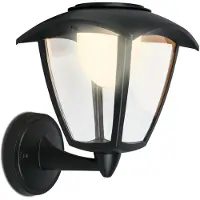 Briloner Lampe LED murale accu, tactile, accu interchangeable, câble USB-C inclus, noir, dimensions : 23 x 29,5 x 16,5 cm