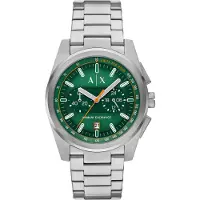 Giorgio Armani Chronographe Exchange collection argent - homme