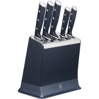 Tefal Bloc de 5 couteaux EverSharp affûteur integré K297S644 Bleu