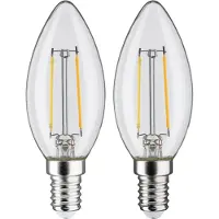 Paulmann Lot de 2 bougies (E14, 250 lm, 2x)