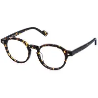 Sting Lunettes de vue - - VST572 - Avana nero/ocra - Acétate - Monture ronde 48-20-145