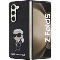 Karl Lagerfeld Étui pour Samsung Galaxy Z Fold5 Ikonik Noir