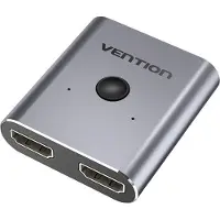 Vention 2-Port HDMI Bi-Direction Switcher Silver