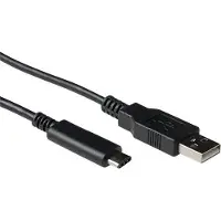 Intronics SB0014 Câble USB 1 m USB 2.0 USB C USB A Noir (SB0014)