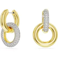Swarovski Boucles d'oreilles 'Dextera' or / transparent