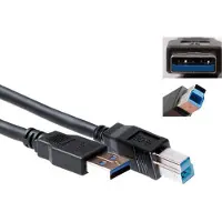 ACT SB0003 Câble USB 3 m USB 3.2 Gen 1 (3.1 Gen 1) USB A USB B Noir (SB0003)