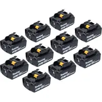 Makita BL 1850 B Li-Ion Batterie 18V 5,0 Ah ( 197280-8 / 632f15-1 ) avec affichage LED - successeur de 196672-8