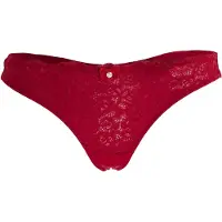 Hunkemoller String 'Marine' rouge