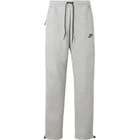 Nike Pantalon 'TECH FLC' gris clair / noir