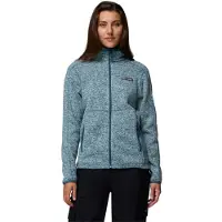 Columbia Sweater Weather Ii Full Zip Fleece Bleu,Gris S Femme