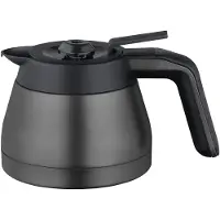 Severin Edelstahl-Thermokanne, Carafe isotherme, Noir, Gris