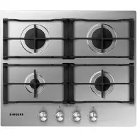 Samsung Table de cuisson à gaz encastrable NA64H3010AS 4 brûleurs en acier inoxydable