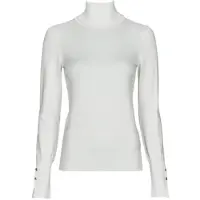 GUESS Pull PAULE TN LS SWEATER femmes - Blanc - EU M