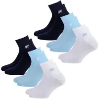 FILA Chaussettes bleu marine / bleu clair / blanc