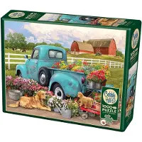 Cobble Hill Flower Truck, 1 000 pièces, Paysage