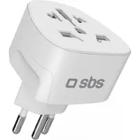 SBS TEADAPTCHWORLD, Type J, Universel, Simple, Simple, Type A, Type B, Type C, Type E (FR), Type F, Type G (UK), Type I (AU), Type L (IT), Type N (BR), 100 - 250 V