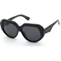 Nina Ricci Snr435 Geometric Woman Sunglasses Noir Smoke/CAT3 Femme