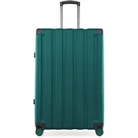 Hauptstadtkoffer - Q-Damm - Grande valise trolley rigide extension XXL, expandable Suitcase 77cm, 133 litres,Aquagrün