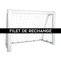 Sporti France Self-weighted Foldable Aluminium Mini Goal Net Clair