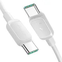 JOYROOM Câble S-A14 USB-C - USB-C 60W 1,2 m - blanc