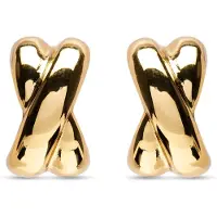 Luxenter Boucles D'oreilles Luxenter Kuvuca En Or Jaune 18 Carats