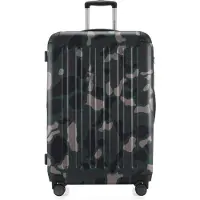 Hauptstadtkoffer - Spree Grande valise extensible XL Trolley Bagage de soute, Check-In Luggage Hardcase, Trolley de voyage 4 roulettes, TSA, 75cm, 119 L,Camouflage