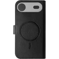 Celly Étui portefeuille MagSafe pour iPhone 17 Air, noir, 3 emplacements pour cartes