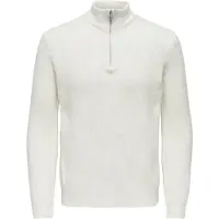 Only & Sons Pull-over 'ONSTegan' blanc