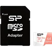 Silicon Power Superior 64 Go MicroSDXC UHS-I Class 10