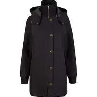 Forvert Veste d'hiver citronnée Warm pour femme, noire
