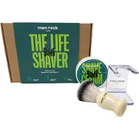 Men Rock Coffret cadeau de rasage au citron vert sicilien Men-rock