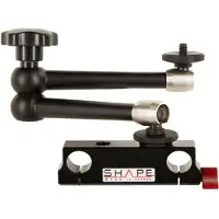 Shape 15MM ROD BLOC WITH THREADS ¼ -20 ⅜-16 avec MAGIC ARM 11 "