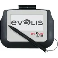 Evolis Sig 100 (4"), Tablette graphique, Blanc, Noir